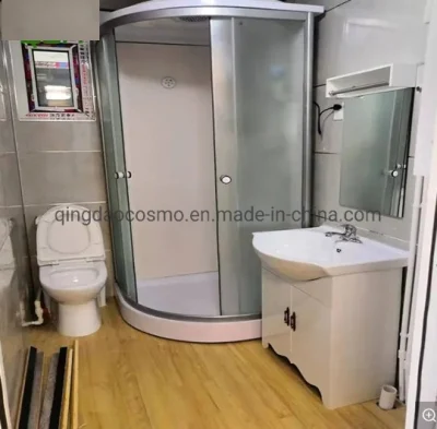  Case di piccole dimensioni/alloggiamento di contenitore espandibile/Casa modulare/Casa piccola/Casa prefabbricata/Casa contenitore DA 20 PIEDI 40FT 2 camere da letto lato aperto in vendita