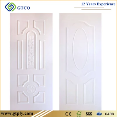 2050*820*3mm primer bianco MDF HDF pannello rivestimento portiera stampato interno Porta di legno