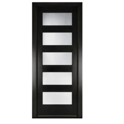 Porta personalizzata in legno massello porta d&prime;ingresso interna prima Factory Per porta di vendita completa