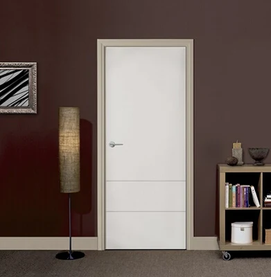  Giovane cercando interno Casa Design legno Molding porta