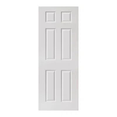 Vernice bianca Prehung Hollow Core interni HDF Porte stampate per Casa