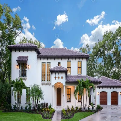 Prima Italian Design Australian Villa Grande e lussuoso ingresso moderno Ingresso anteriore porta girevole in legno massello