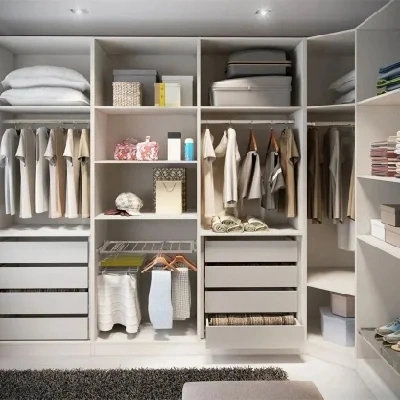  Casa moderna Mobili in legno MDF porte scorrevoli Abbigliamento Cabina armadio
