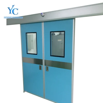 Nuova porta scorrevole ermetica scorrevole ermetica per camera OT automatica per Ospedale