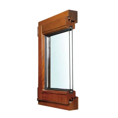  78h Premium American Cherry Wood, North American Black Walnut, White Oak Wood Casement sportello con meccanismo interno di apertura verso l&prime;interno