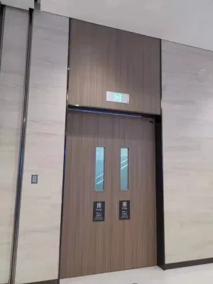 Cina Produttore sicurezza fuoco legno ignifugo fuoco resistente fuoco nominale Esterno interno Anti-Fire singolo doppia porta in legno in acciaio