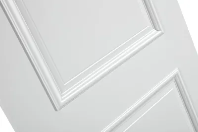 Moda Swing senza porte di vetro PVC ingresso esterno legno Porta MDF