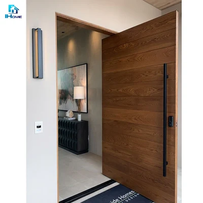 Villa Home Residence Hot Sales Design per ingresso porta principale Porta girevole in legno