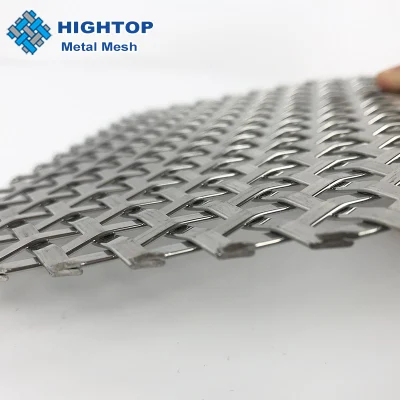  Maglia metallica aggraffata in acciaio inox per porta