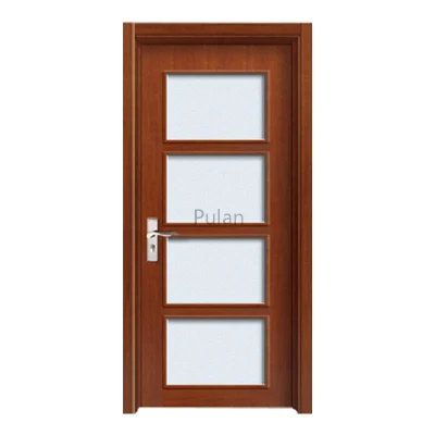  30 poll. X 80 poll. Lastra interna in vetro trasparente 4-Lite True Divided Red con finitura in vetro pieno francese