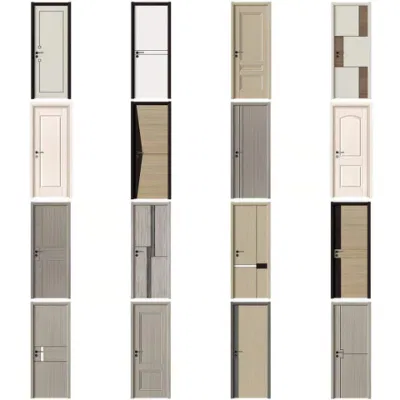 Design moderno, insonorizzato, porta dell&prime;hotel, camera interna, WPC impermeabile in PVC Porte interne in legno massiccio per camera