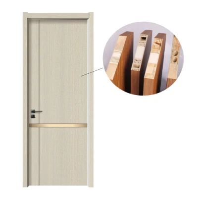 Shengyifa legno plastica WPC insonorizzata porta interna moderna per camera da letto
