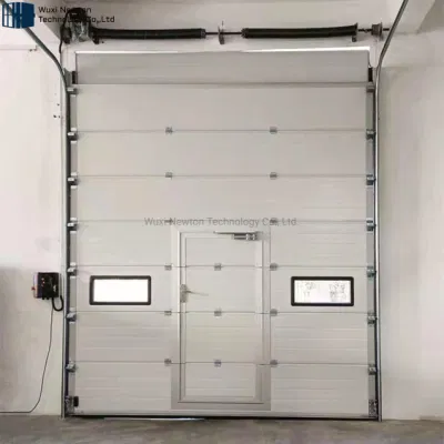 Sistema di ingresso per porte a sezione industriale isolato