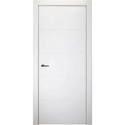 Vernice bianca Prehung Hollow Core interni HDF Porte stampate per Casa