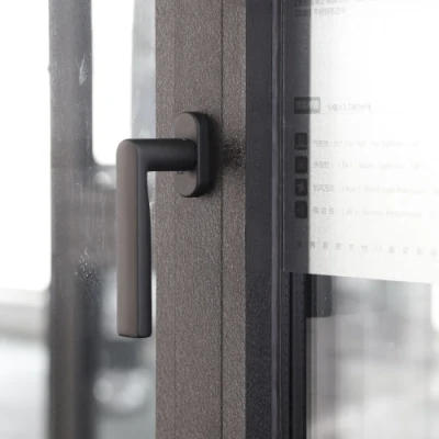  H80- Porte/finestrini in lega di alluminio con apertura verso l&prime;interno per la rotazione a cassettone singolo Porta pre-riservata nella parete esterna dell&prime;edificio