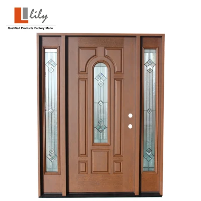  2021 Porte frontali Classic in fibra di legno duro Fibrass Smooth House