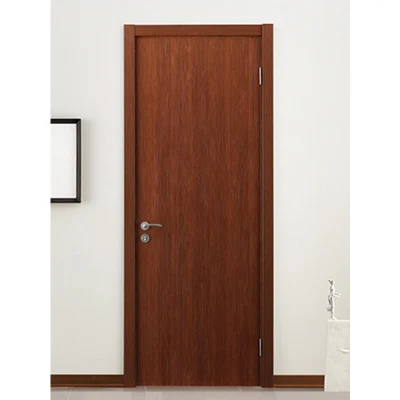  Promozione economica Noce Nero Impiallacciato Core Flush Porte in legno