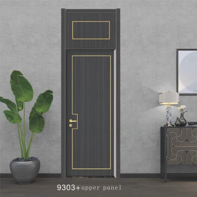 Shengyifa legno plastica WPC insonorizzata porta interna moderna per camera da letto