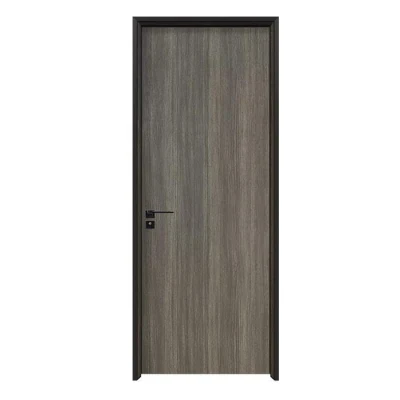  Vendita a caldo porta interna in legno di legno con porta in acciaio Telaio