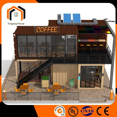 Contenitore speciale per spedizioni DA 40 PIEDI Bar attrezzatura personalizzata spedizione Bubble Tea Contenitore vetro porta contenitore Bar Cafe Shop