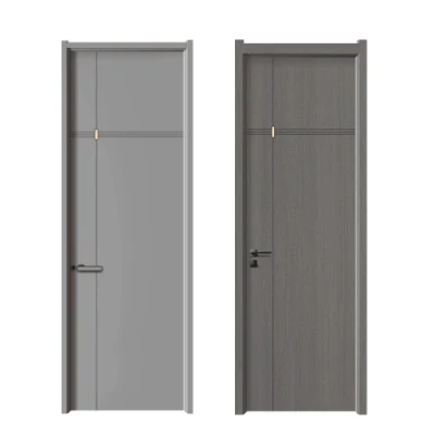 Shengyifa legno plastica WPC insonorizzata porta interna moderna per camera da letto
