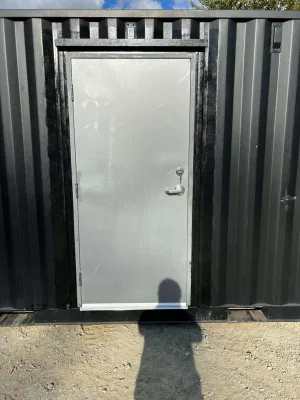  Porte anteriori bianche di sicurezza in ferro battuto o acciaio esterno USA Per la casa moderna zincata porta esterna in acciaio Design principale per Casa