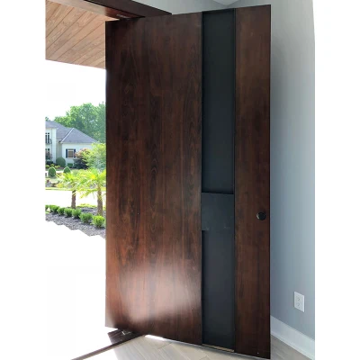  Villa Factory Prezzo modello Design ingresso moderno pivot esterno anteriore Porta in legno