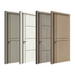 American Modern Design Big Solid Wood porta d&prime;ingresso in legno di noce Porte principali