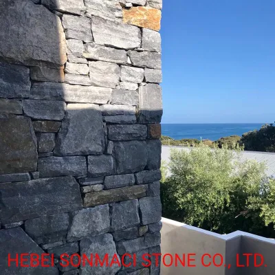  Blue Quartz Naturale paesaggio pietra rivestimento parete