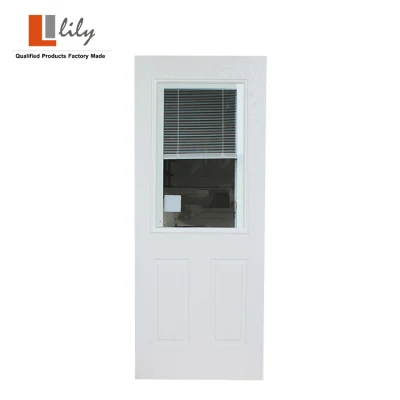  Insonorizzante impermeabile interno finito porta esterna in legno Prezzo porta doppia Sportello di ingresso in fibra di vetro anteriore con telaio portiera per Casa principale porta Design