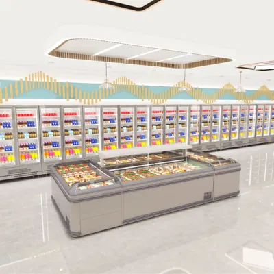 Layout di progettazione di supermarket Design di layout moderno di Hypermarket