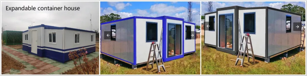 Expandable Container House/Modular House/Small House/Tiny House/Prefab House/Container House 40FT 2 Bedrooms 30FT 60 Square Meter High Cost Performance