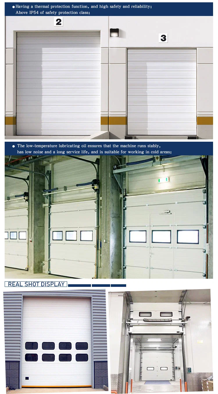 Sectional Storehouse Warehous E Overhead Industrial Door Builders Warehouse Sliding Steel Doors for Warehouse