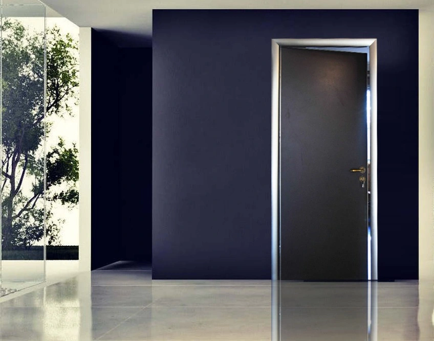Customized Latest Modern Design Solid Wood Door External Main Entrance Wooden Door