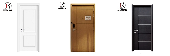 Space Saving Pocket Interior Door Wood Slab Sliding Door with Hardware Oak Solid Flush Doors Prices