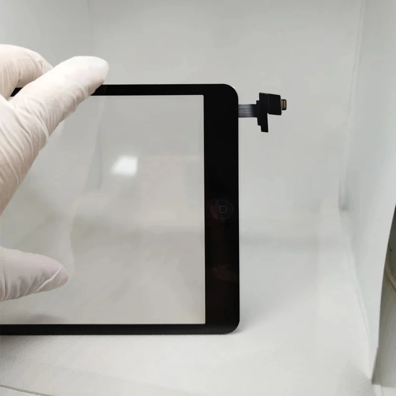 Digitizer Touch Screen Front Glass for iPad Mini 1 2 A1432 A1454 A1455 A1489 A1490 with Home Button and Adhesive