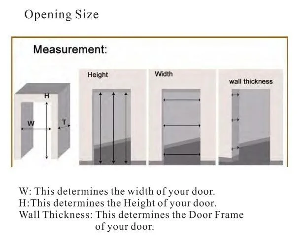 China Competitive Price Wooden Door Frame Melamine Factory Direct Supply Door External Door