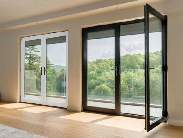 Sixinalu Aluminum Profile Tempered Glass Building Material Internal Custom High-Quality Casement Door