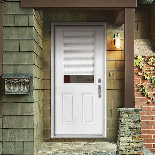 Soundproof Waterproof Finished Interior Exterior Door Wooden Double Door Price Fiberglass Entry Door Front Glass Door with Door Frame for House Main Door Design