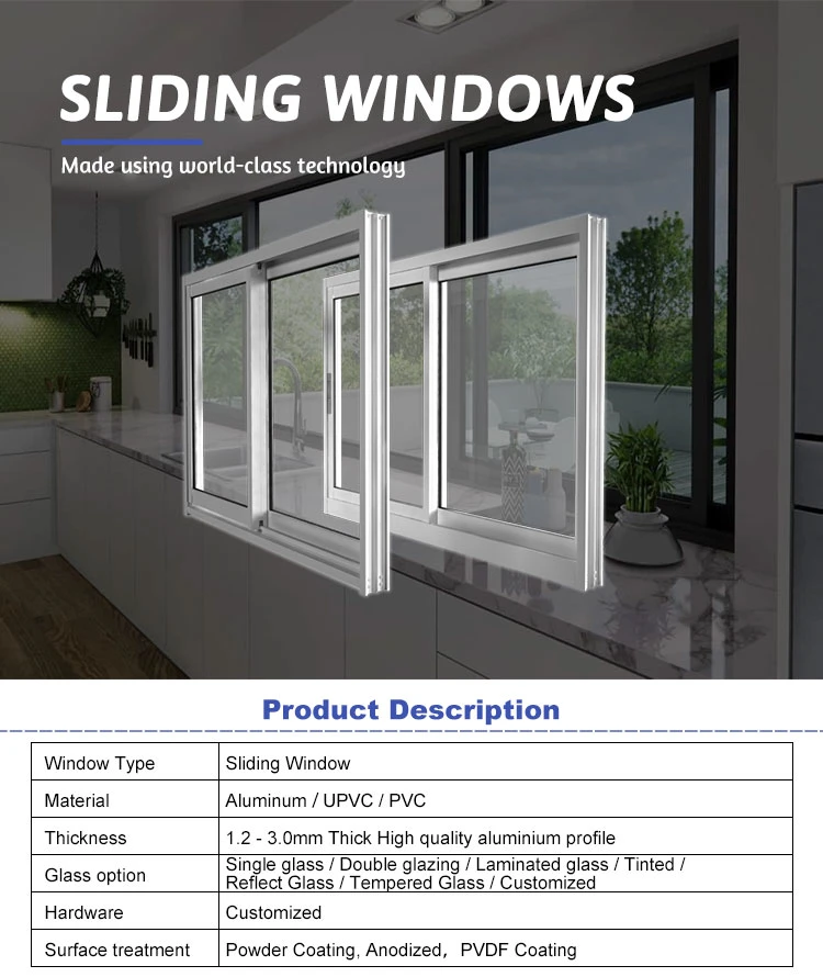 Custom External Windows and Lage Sliding Doors New Construction House Slide Doors Windows for Homes