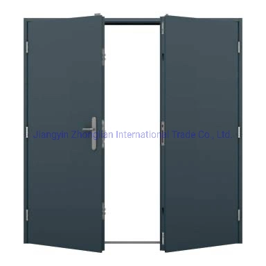 China Factory Wholesale Steel Security Paneled Door Cold Rolled Plate Steel Safety Door