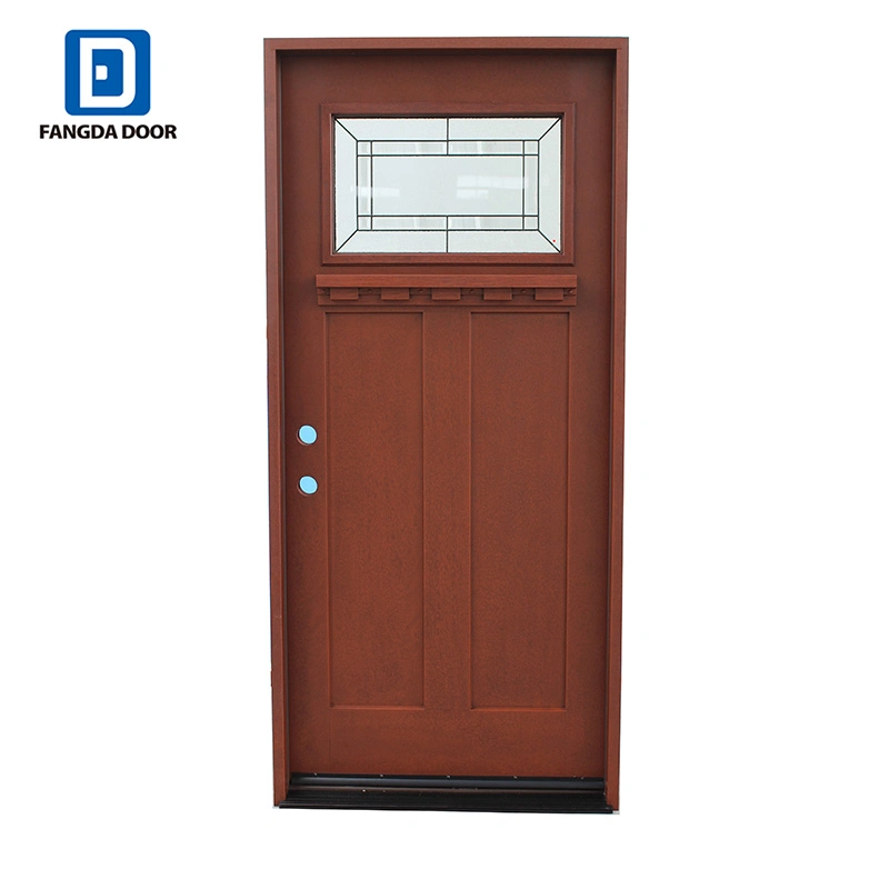 Fascinating Front Painting Exterior Door for Craftsman Style with Glass