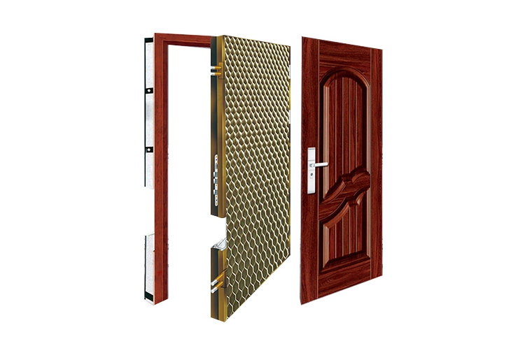 Waterproof Outside House External Stainless Steel Door Design