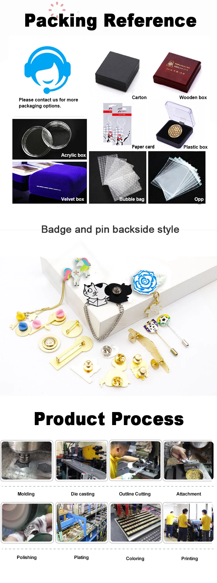 Wholesale Custom Metal Cute Panda Animal China Enamel Pins Lapel Pin Badge