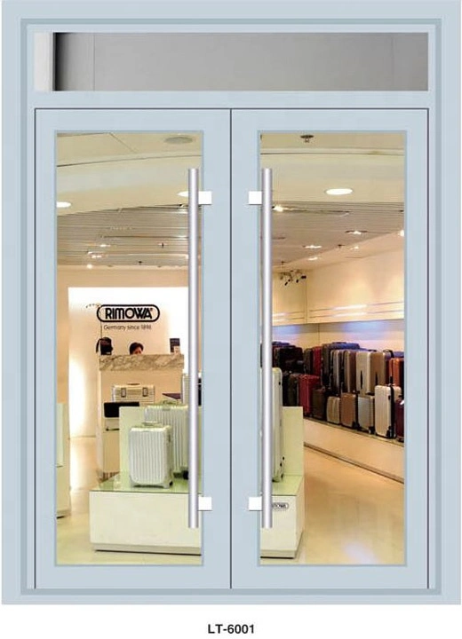 Customized Conference Room Business Glass Door High Security Double Kfc Door