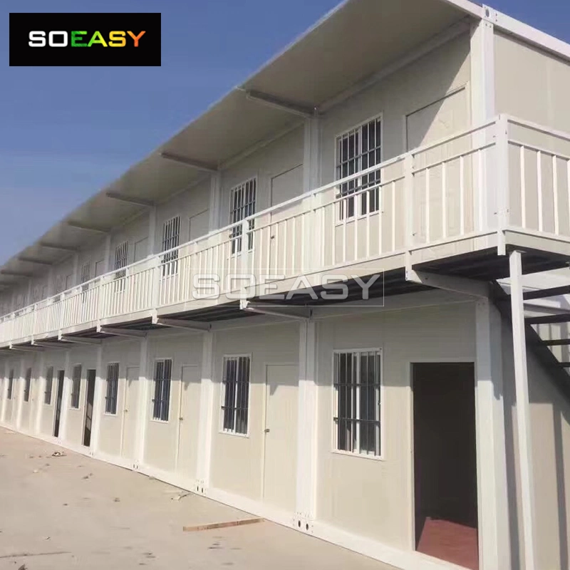 Prefabricated Modular Steel Frame Folding Flat Pack Rolling Door Container Shop