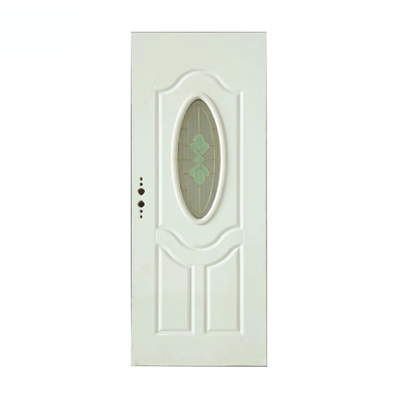 Exterior Doors Custom Modern Front Wooden Pivot Door with Glass External Solid Wood Main Entrance Door