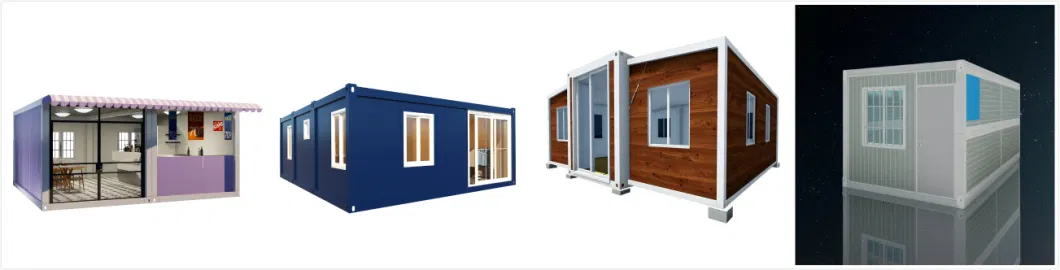 Expandable Container House/Modular House/Small House/Tiny House/Prefab House/Container House 40FT 2 Bedrooms 30FT 60 Square Meter High Cost Performance