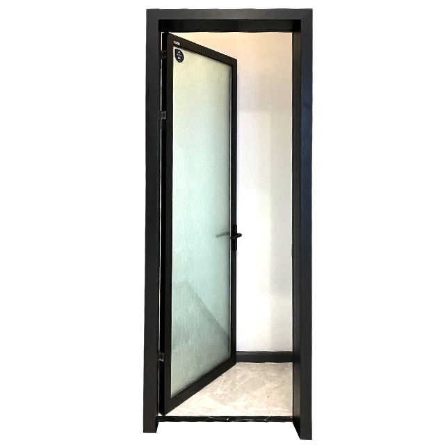 Aluminum 6063-T5 Glass Swing Doors for Internal House Hotel Door