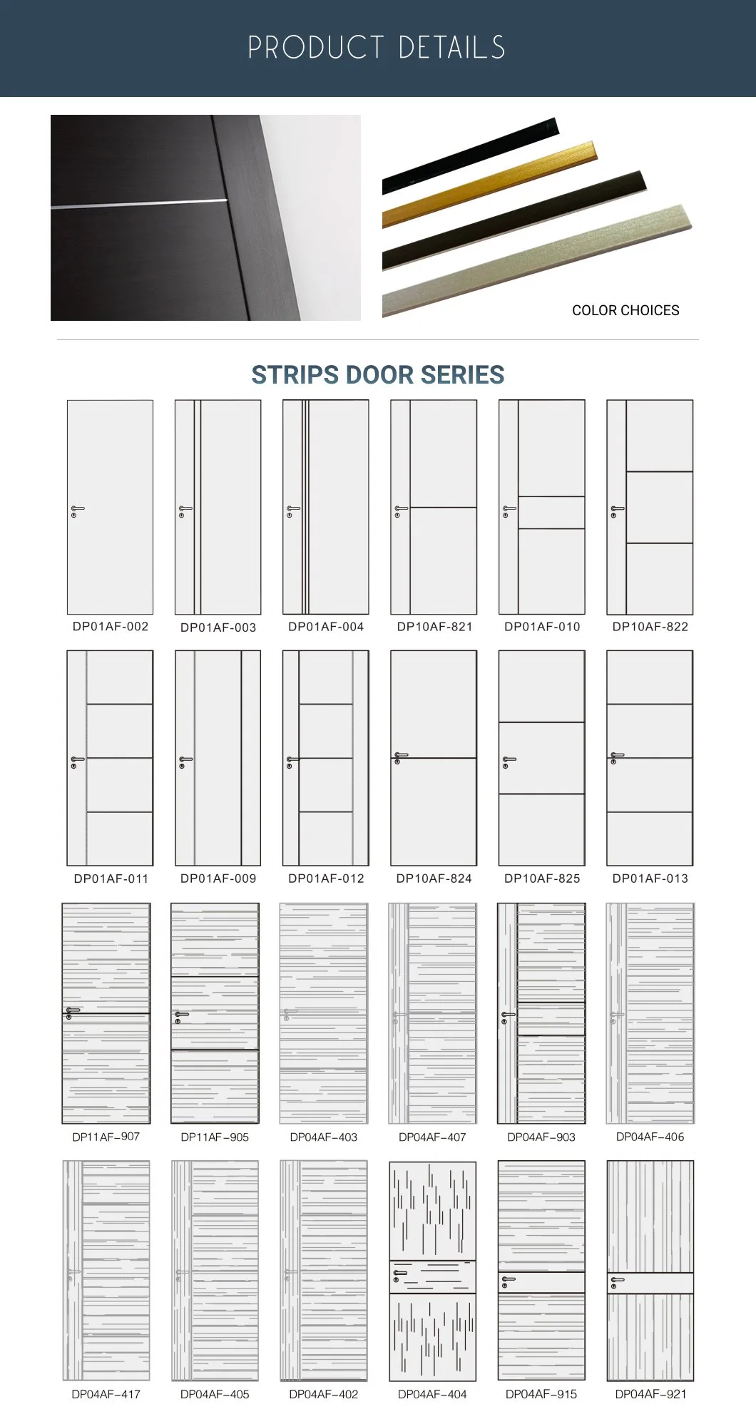 Finished European China Chinese Factory Italian Style Front Door with Low Price